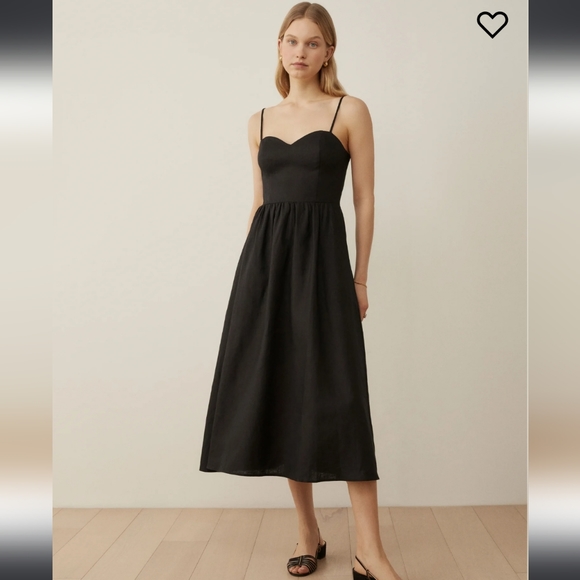 Reformation Zander floral print linen dress - Picture 7 of 7